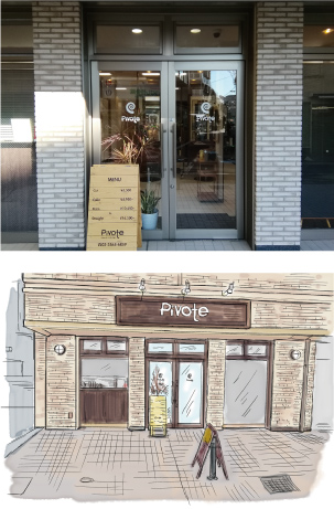 美容室　Pivote店舗画像